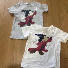 Disney ミッキーTシャツ 2枚セットdaddy oh daddy 双子のサムネイル
