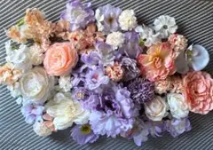 アーティシャルフラワー　造花ヘッド部分まとめ売り