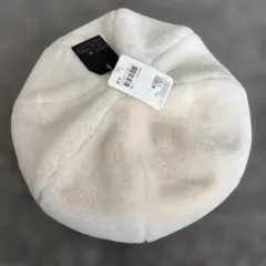 新品　ベージュ ベレー帽