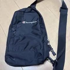 Champion ブラック ショルダーバッグ