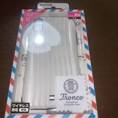 ELECOM iPhone XR用ケース Tronco ホワイトのサムネイル