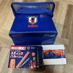 KIRIN サッカー日本代表 保冷バッグ スティックバルーン付