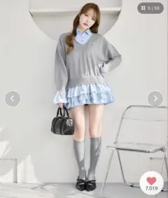 ナイクラ ドッキングミニワンピース