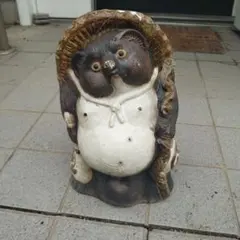 信楽焼 横綱狸 相撲狸 - メルカリ
