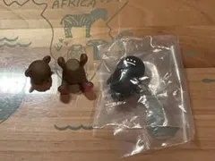 グラニフ　ビューティフルシャドー　フィギュア　ガチャガチャ　コントロールベア