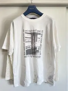 LEPSIM ホワイト プリント Tシャツのサムネイル