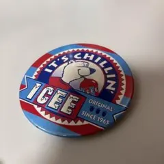 ICEE コカ・コーラ缶バッジ オリジナル 1965年