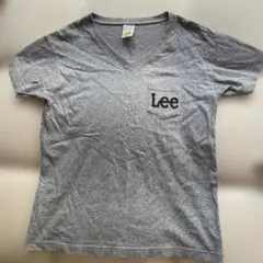 Lee Vネック ポケットTシャツ グレー Sサイズのサムネイル