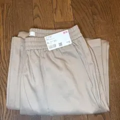 ユニクロC イージーワイドパンツ ベージュ XL