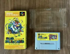 スーパーマリオワールド スーパーファミコン ソフト 外箱付き