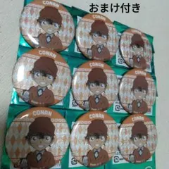 名探偵コナン　トレーディングメタリック缶バッジF　江戸川コナン