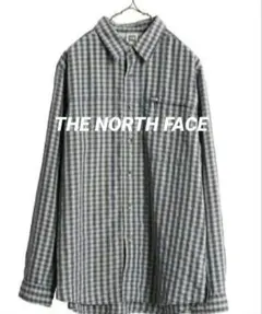 【希少/美品】90s THE NORTH FACE オンブレシャツ Ombre