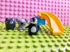 かわいい動物セット　アンパンマンブロックラボ レゴデュプロ互換品