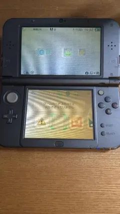 new3dsll メタリックブラック　上画面ips液晶　661HM