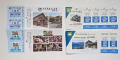 京王高尾山温泉極楽湯入館券　割引券　さる園入園券　土産処割引券　京王株主優待のサムネイル