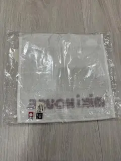 今治　MIKI HOUSE タオルハンカチ 白・紫 約25cmのサムネイル