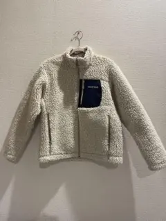 mont-bell フリースジャケット Kid's 150 クリーム色　美品
