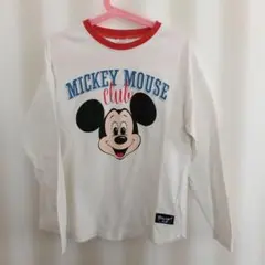 futafuta Mickey Mouse Club 長袖カットソー 140