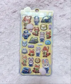 22時までセール☆ズートピア　シール　おしり　ぷくぷく