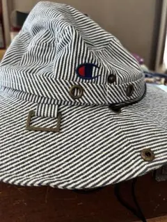 Champion ストライプ ハット
