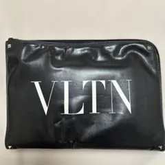 希少✨ヴァレンティノ トートバッグ チェーン ブラック ナイロン 
