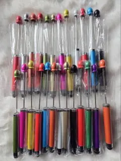 カスタムボールペン　タッチペン本体25本　ハンドメイド資材（A）