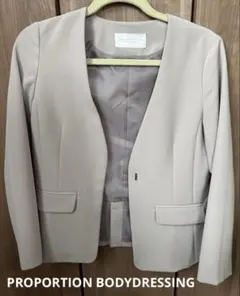 PROPORTION BODY DRESSING ノーカラージャケットのサムネイル