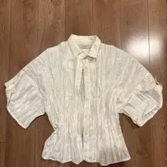 solov ソロヴ ワッシャー カンフー シャツ　ホワイト