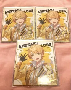 【3点セット】あっきぃ【LIVE記念】ミニ色紙