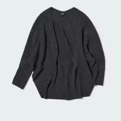 ユニクロ　3Dスフレヤーンカーディガン