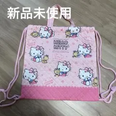 サンリオ　キティ　ナップザック　ピンクのサムネイル