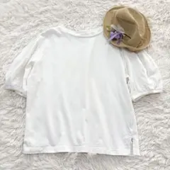 ニコアンド　ボリュームスリーブ　カットソー　Tシャツ　プルオーバー　Mサイズのサムネイル