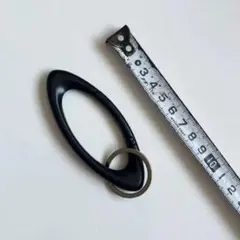 【新品】キーチェーン キーホルダー カラビナ ブラック　おしゃれ　便利