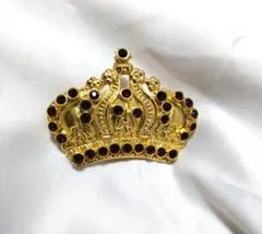 幻 一点物　ヴェルサーチ　VERSACE　王冠　ブローチ　カラーストーンのサムネイル