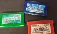 ポケットモンスター ファイアレッド　リーフグリーン エメラルド ジャンク
