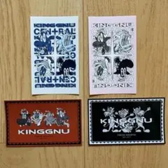 【非売品】King Gnu キングヌー オリジナルステッカー　全4種類のサムネイル