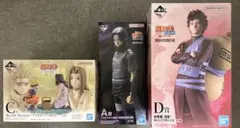 一番くじ NARUTO C賞 うずまきナルト&白 A賞 イタチ D賞 我愛羅