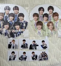 なにわ男子 カウコン うちわ ましかくフォト