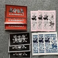 King Gnu　オリジナルステッカー　全4種類x3 計12点 セブンイレブンのサムネイル