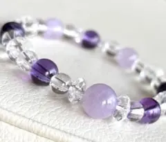 天然石　チャロアイト・ラベンダーアメジスト・アメジスト「究極の癒し」