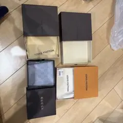 GUCCI LOUIS VUITTON ギフトボックスセット