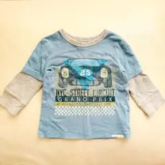 美品☆BabyGAP☆約80cm☆車のプリントがカッコいい長袖Tシャツ