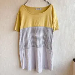 GAP ストライプ 半袖ニット S - メルカリ