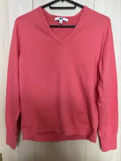 UNIQLO　コットンVネックセーター Mサイズ