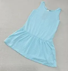 H&M ノースリーブワンピース 水玉 110cm オーガニックコットンのサムネイル