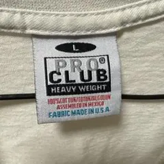 PRO CLUB ヘビーウェイト Tシャツ L ベージュ