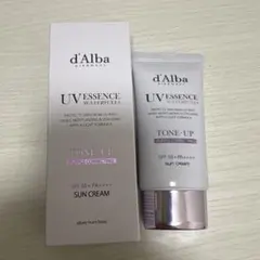 ダルバ トーンアップサンクリーム 化粧下地 日焼け止め パープル50ml