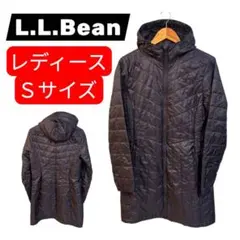 L.L.Bean★フード付きロングダウンパーカー ネイビー Ｓサイズ レディース
