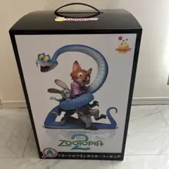 ズートピアHappyくじA賞　ニック・ワイルド ジュディ・ホップス フィギュア