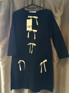 ZARA ブラック ワンピース Sサイズ